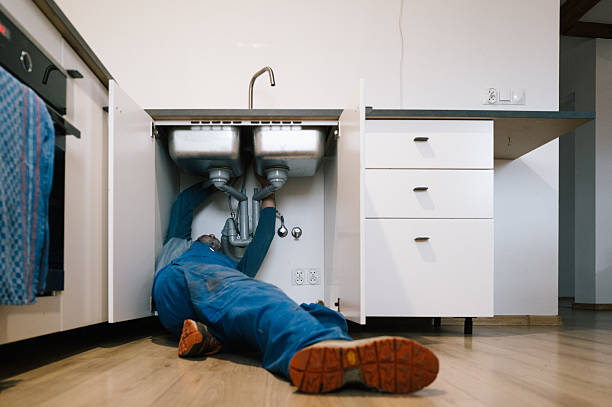 Professional Leak Detection technician working in Turin, GA